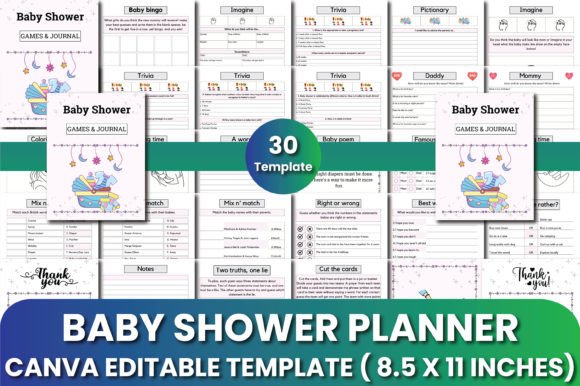 Baby Shower Planner Canva Templates: A Comprehensive Guide for Organizing a Memorable Event