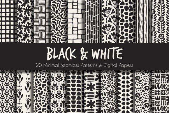 Black White Minimal Seamless Patterns: The Ultimate Guide to Modern Design Aesthetics