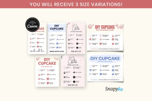 Cupcake Kit Instructions Printable Cards: A Creative Solution for Bakers and Entrepreneurs