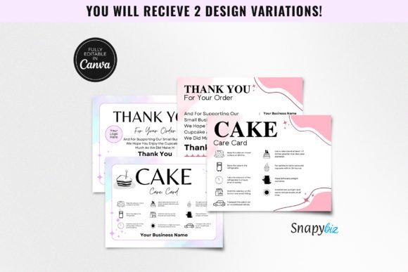 Editable Printable Cake Care Guide Canva: A Simple Solution for Perfect Cake Presentation