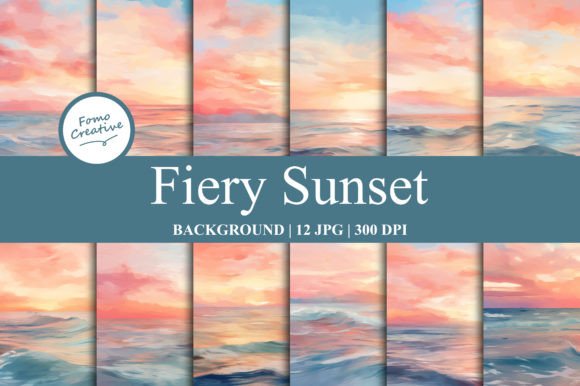 Fiery Sunset Background: A Practical Guide to Choosing and Using Digital Paper