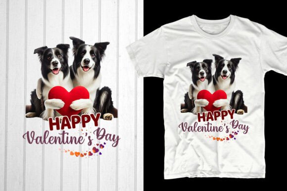 Happy Valentine’s Day, Border Collie Dog