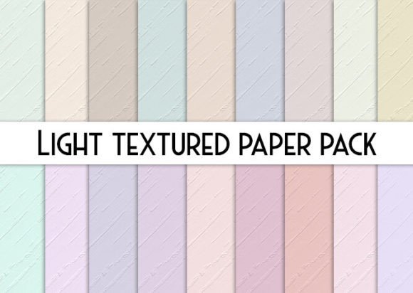 Light Textured Paper Pack: A Multipurpose Design Resource for Print Projects
