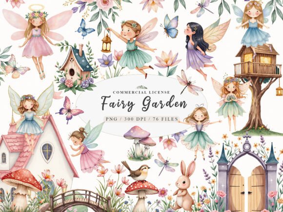 Magical Cute Garden Fairies Bundle: A Strategic Resource for Creative and Professional Projects