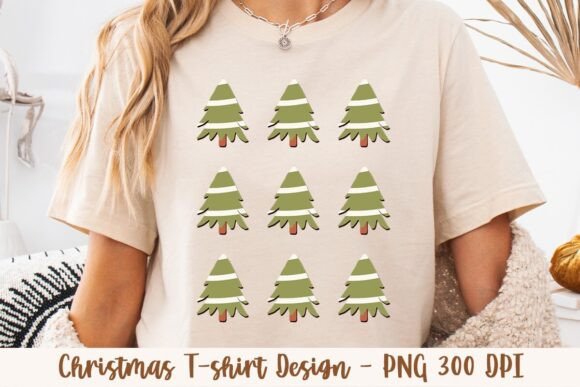 Merry Christmas T-Shirt Design PNG 500