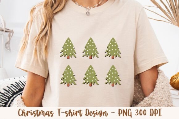 Merry Christmas T-Shirt Design PNG 520