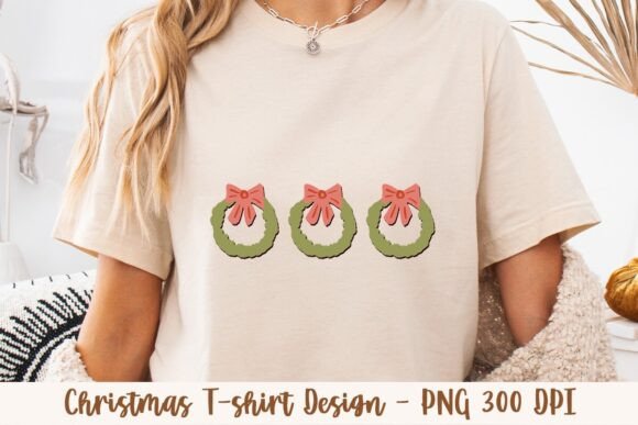 Merry Christmas T-Shirt Design PNG 566 – A Versatile and Modern Holiday Graphic for Creators