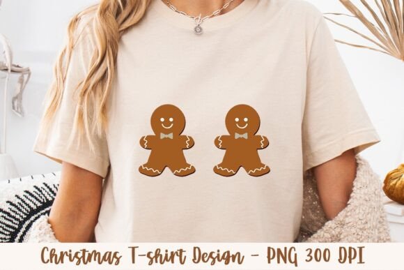 Merry Christmas T-Shirt Design PNG 802